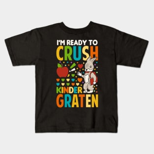 I'm Ready To Crush Kindergarten Grade Back To School Kids T-Shirt